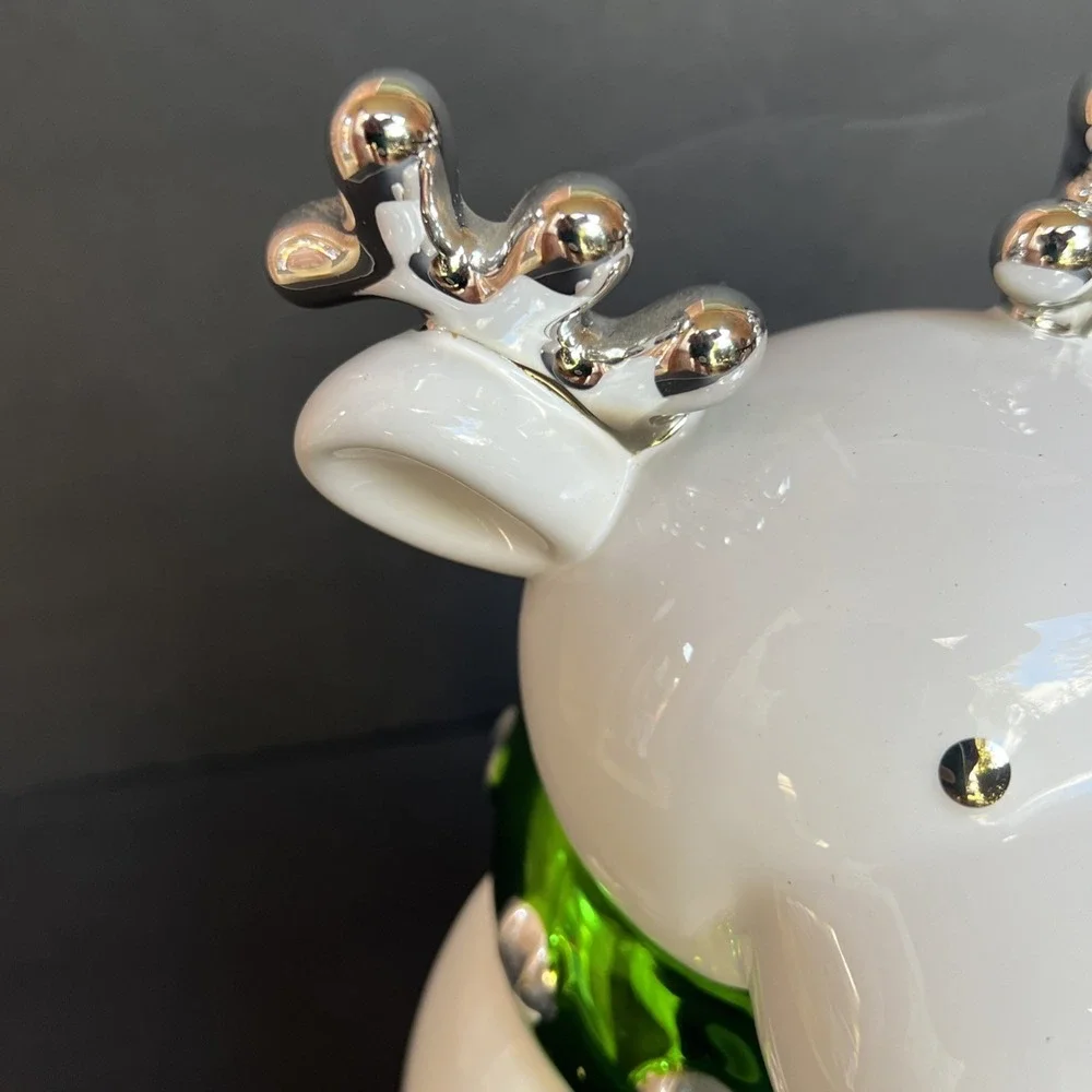Bath & Body Works Harry Slatkin Jingles Reindeer Candle 2009 Balsam NEVER LIT